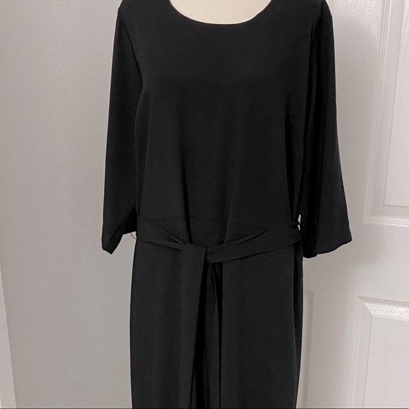 Simply Vera Vera Wang Pants - Simply Vera   By Vera Wang  Jumpsuit Black XL Belt